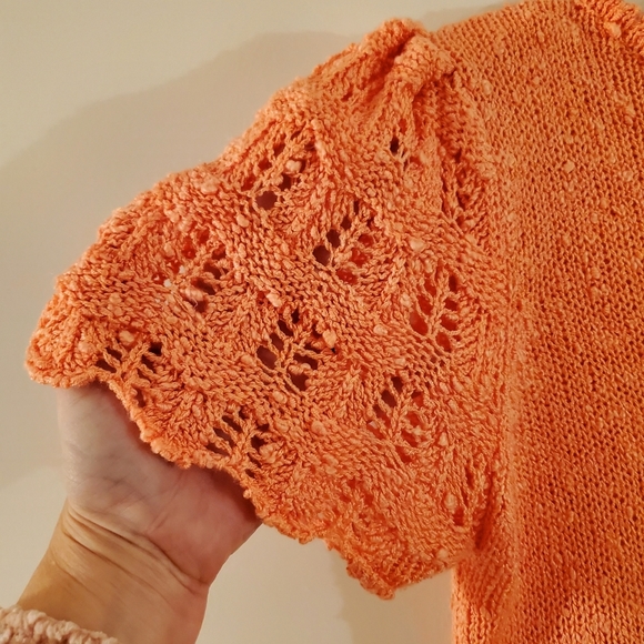 Vtg knit sweater - Picture 2 of 4